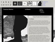 Tablet Screenshot of label.cave12.org
